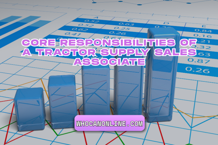 Tractor Supply Sales Associate Job Description | Duties, Skills & Salary Best Guide