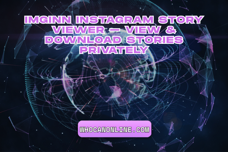 Imginn Instagram Story Viewer