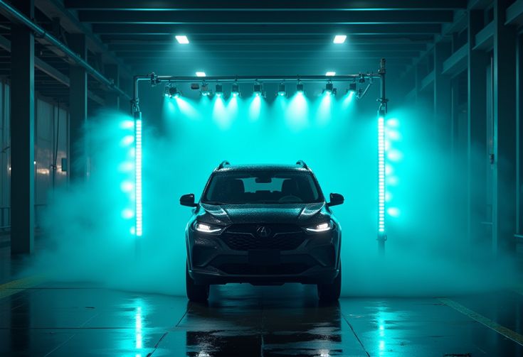 Automatic Car Wash Machine